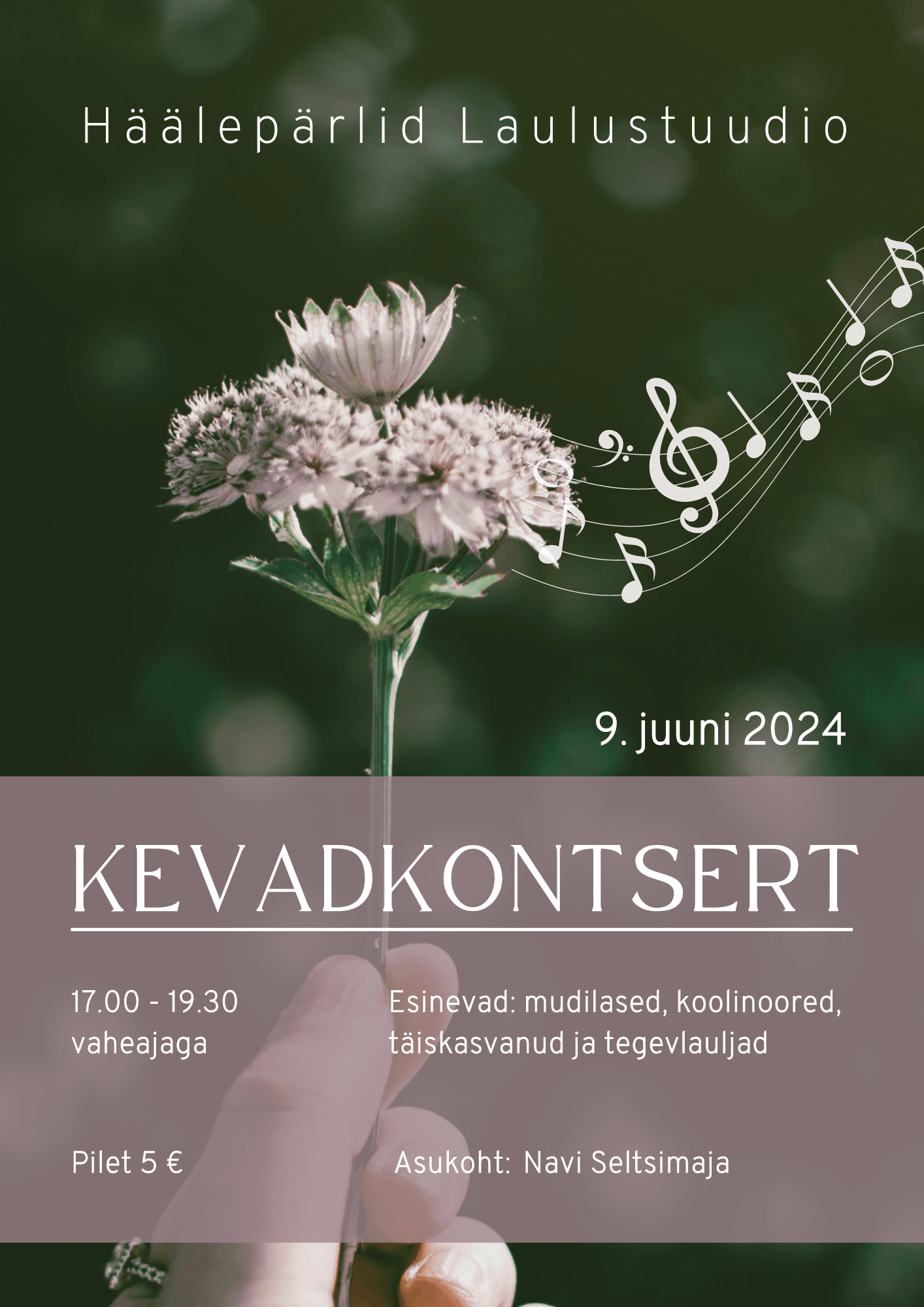 Häälepärlid kevadkontsert