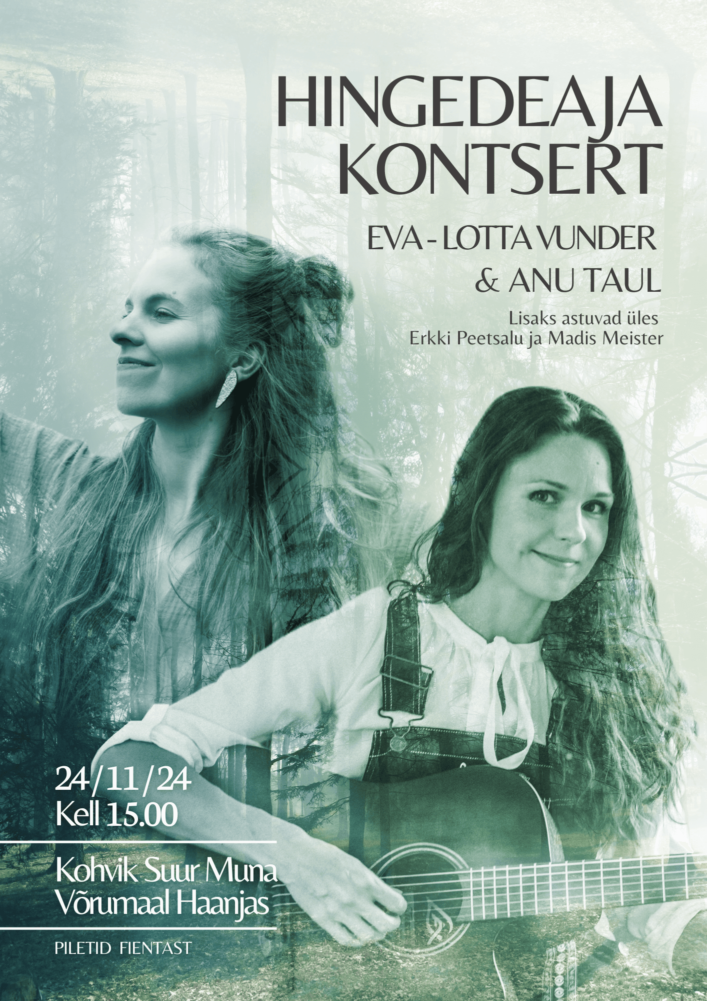 Hingedeaja kontsert plakat