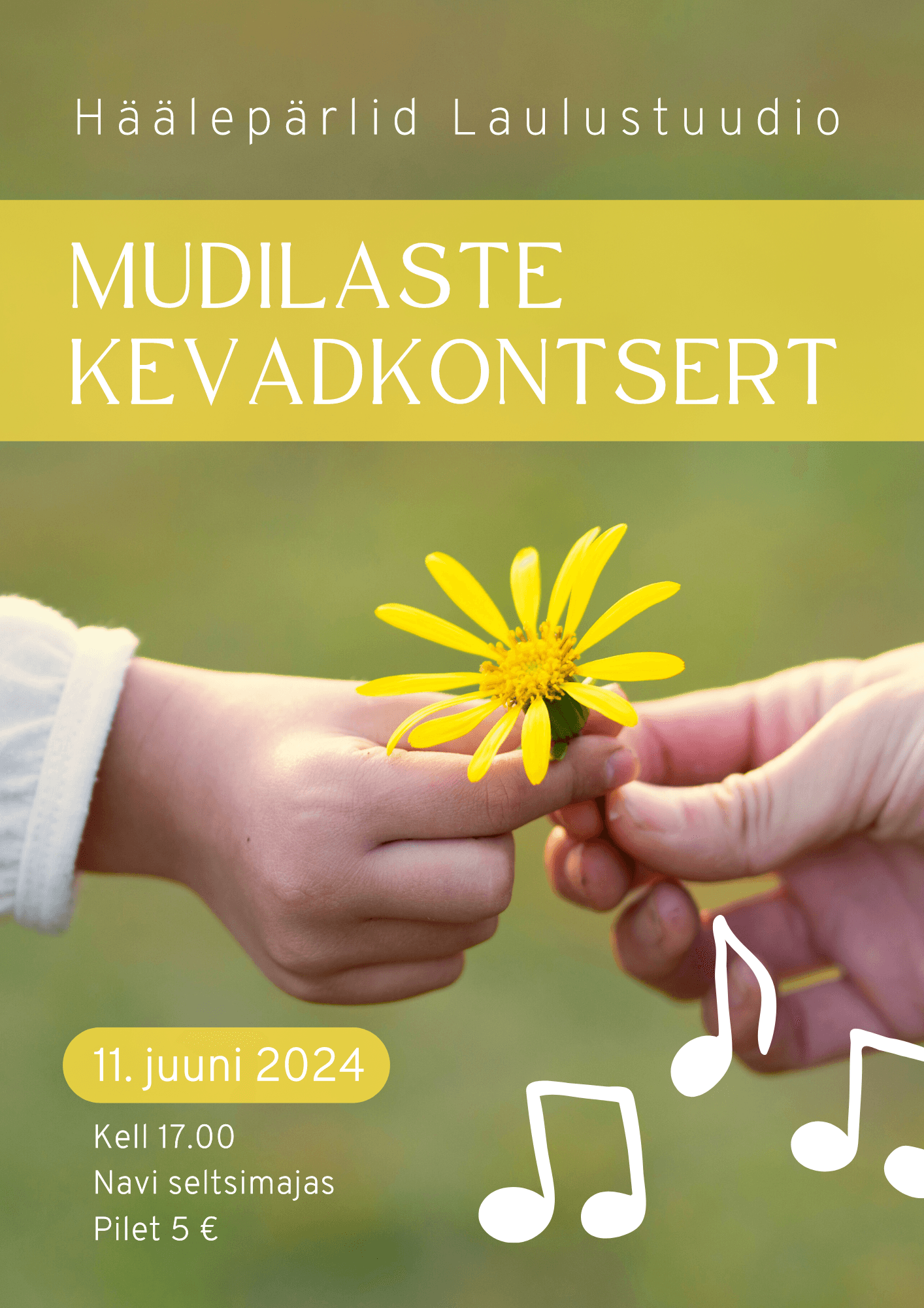 Häälepärlid mudilaste kevadkontsert
