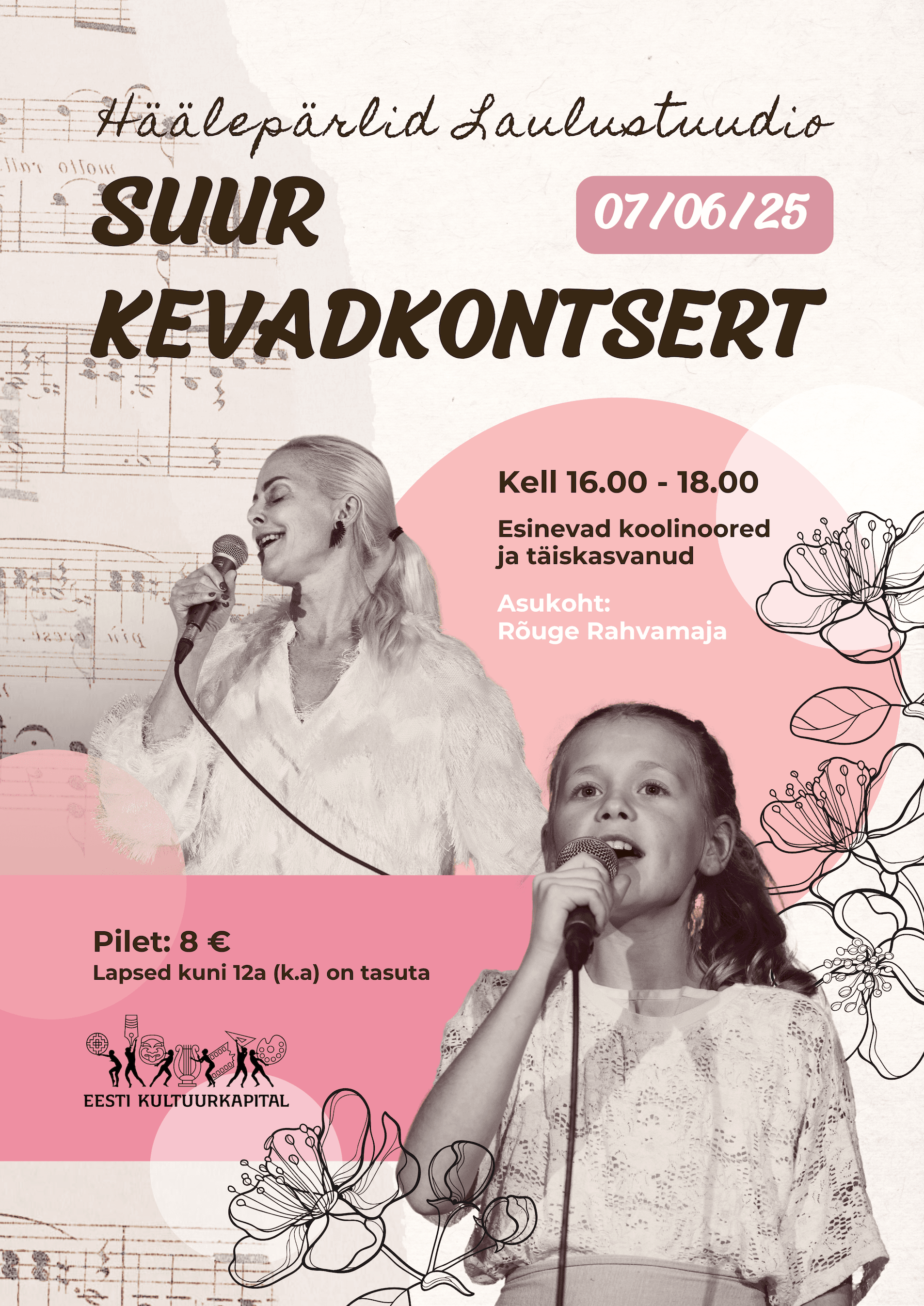 Suur kevadkontsert plakat